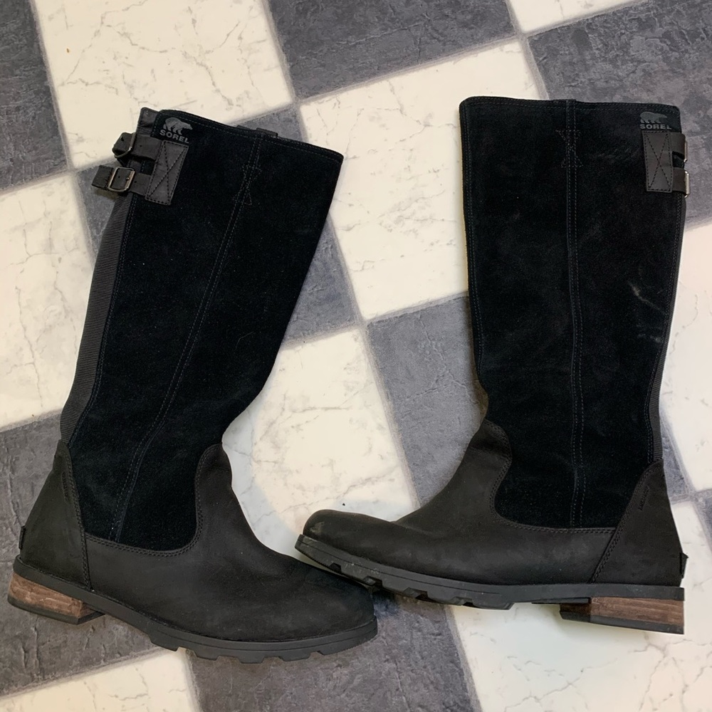 Sorel black Major boot